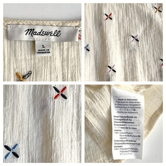 Madewell Embroidered Gazebo Top - Picture 11 of 11